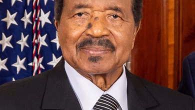 President of Cameroon Paul Biya