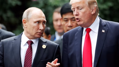 Presedent Trump and President Putin Meeting