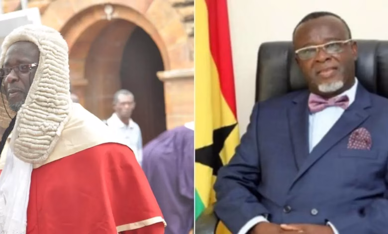 The Acting Chief Justice, Paul Baffoe-Bonnie