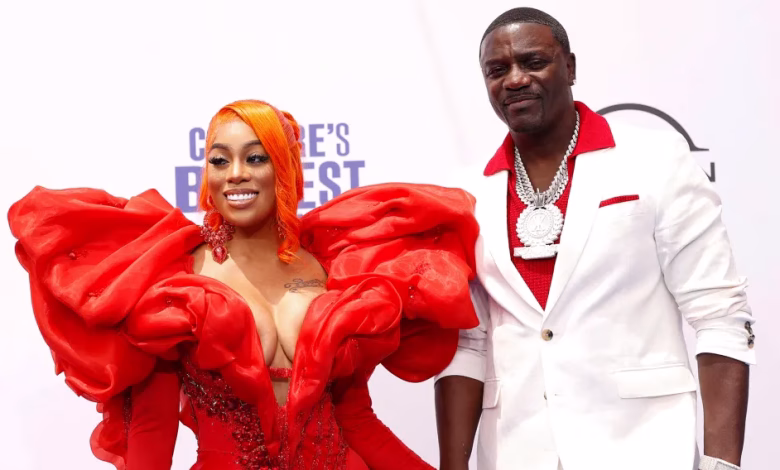 Akon and Tomeka Thiam