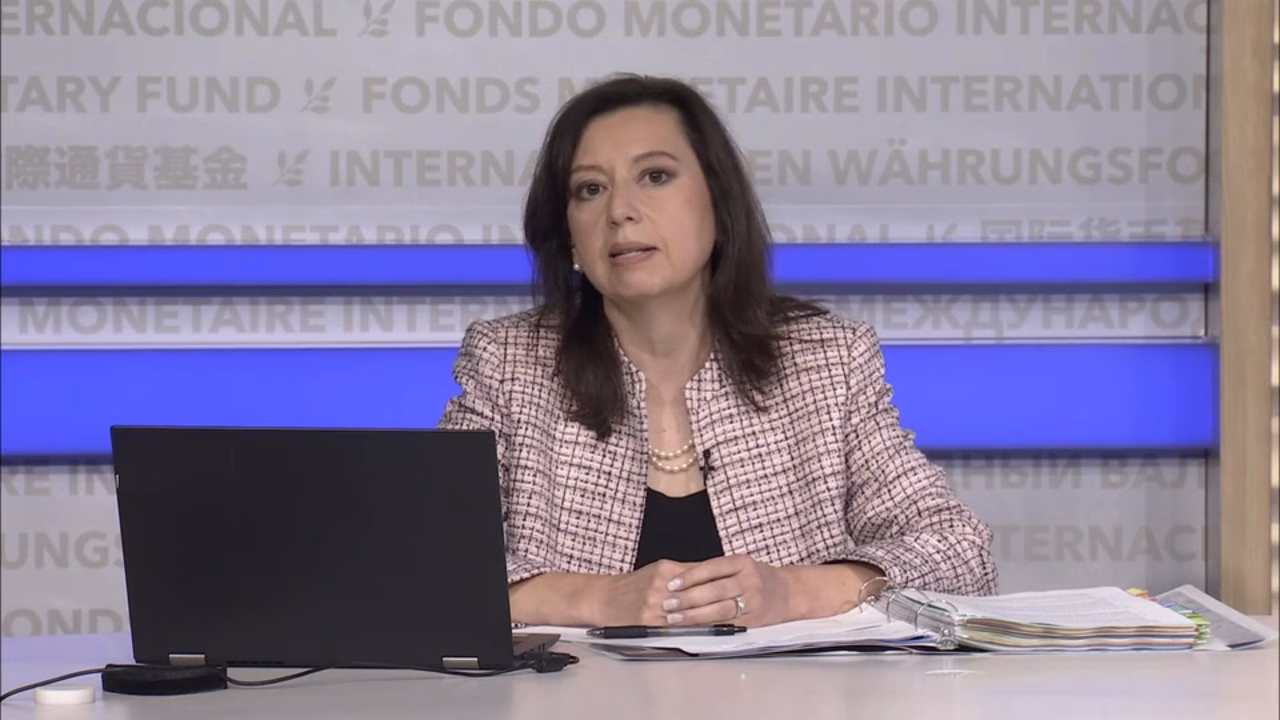 IMF’s Director of Communications, Julie Kozack