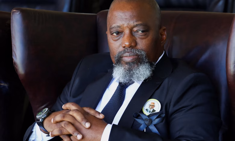 Former Congolese president Joseph Kabila