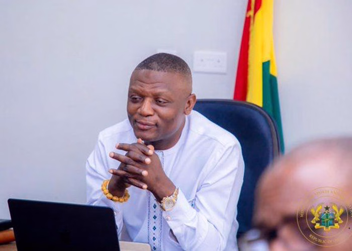 Sports Minister Kofi Adams