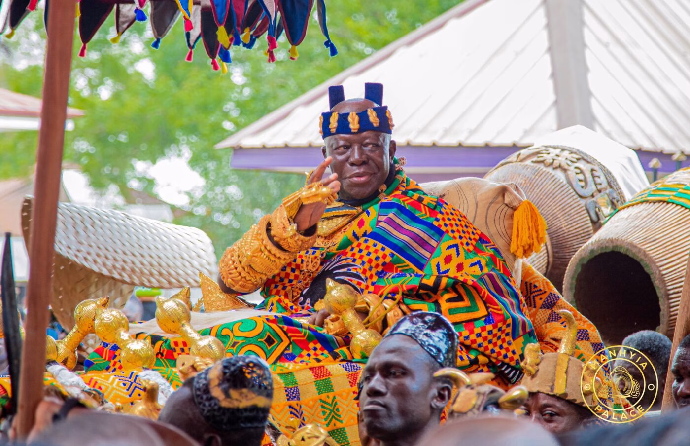 The Asantehene, Otumfuo Osei Tutu II