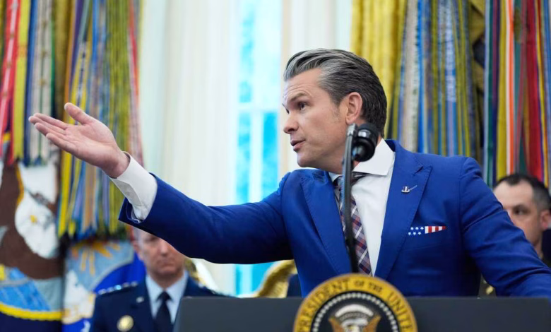 Defense Secretary Pete Hegseth