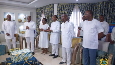 H.E John Ibrahim Mahama and family