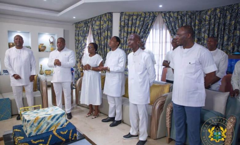 H.E John Ibrahim Mahama and family