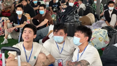 Chinese people believed to have been trafficked and trapped into working in online scam