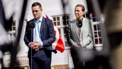 Denmark's Prime Minister Mette Frederiksen