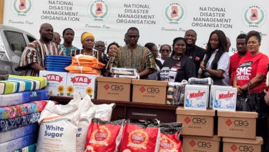 CBG donates relief supplies to NADMO for flood-affected communities