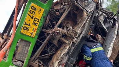 Two dead and two injured in Asuboi highway crash