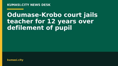 Odumase-Krobo court jails teacher for 12 years over defilement of pupil