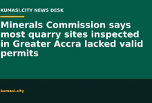 Minerals Commission says most quarry sites inspected in Greater Accra lacked valid permits