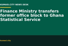 Finance Ministry transfers former office block to Ghana Statistical Service