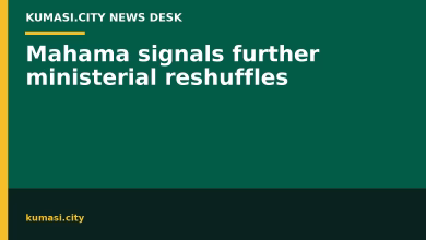 Mahama signals further ministerial reshuffles